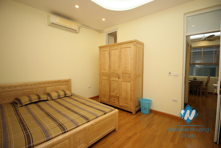 Nice and cheap one bedroom apartment for rent in Nghi Tam village, Tay Ho, Hanoi 